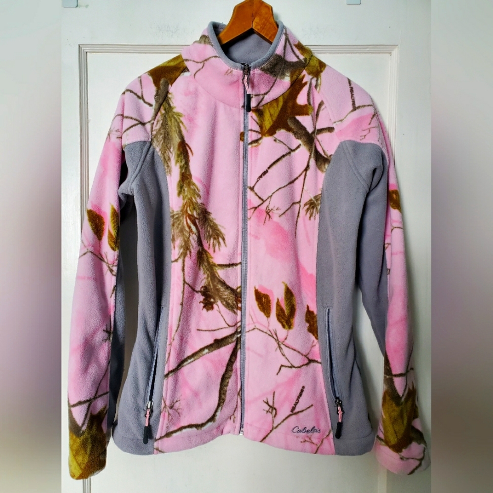 Cabela's Camouflage Fleece Jacket💖